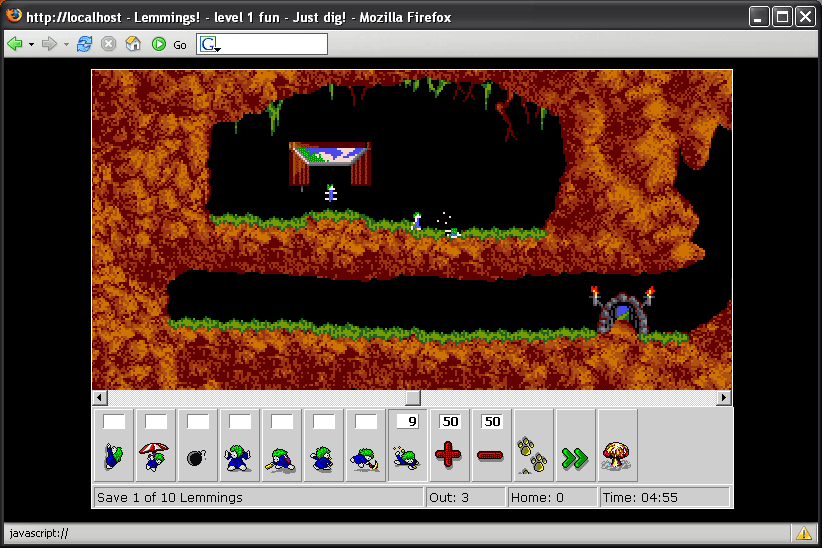 Lemmings [PC] - Level 1: Just dig! 